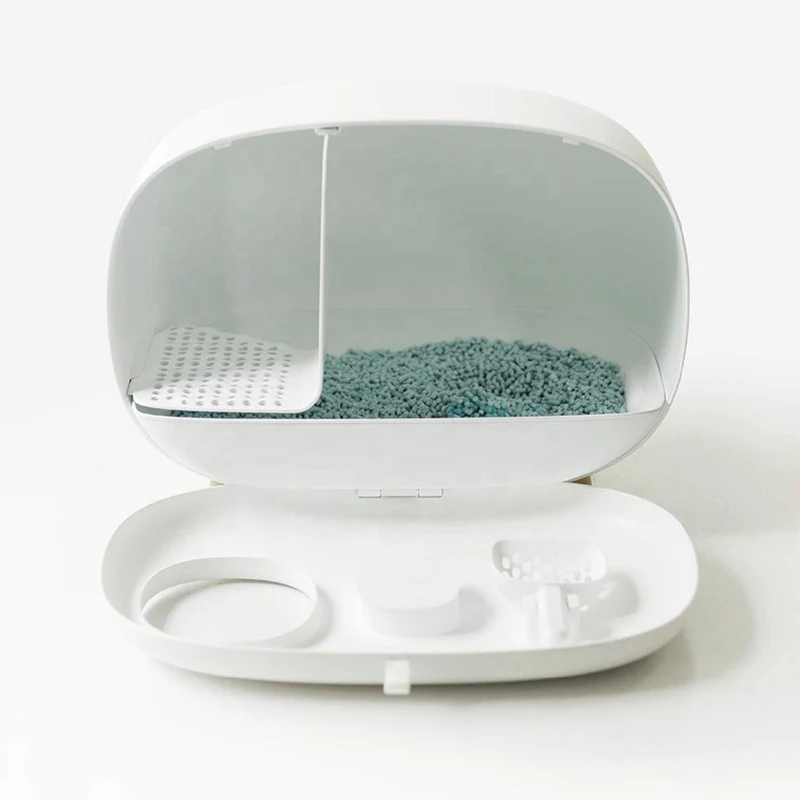 Large Enclosed Cat Litter Box Anti Splash Semi Closed Cat Toilet Wc Sandbox Deodorant Beautiful
Large Enclosed Cat Litter Box Anti Splash Semi Closed Cat Toilet Wc Sandbox Deodorant Beautiful