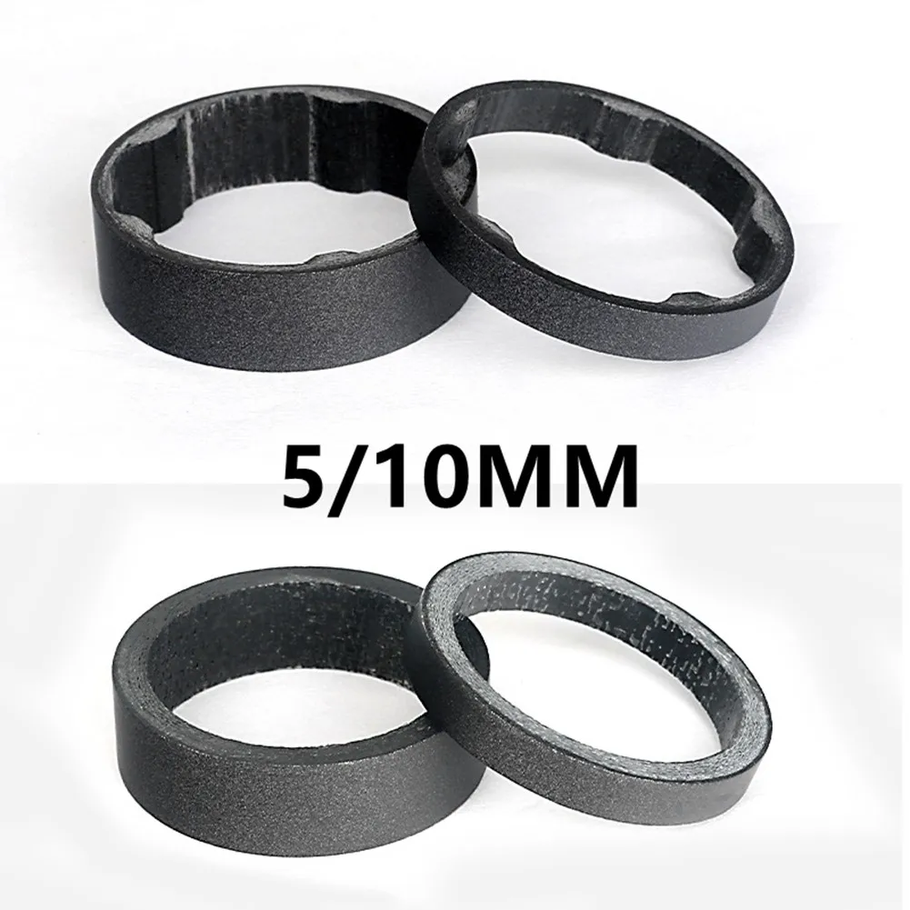 5/10 MM Bicycle Headset Stem Spacer Full Carbon Fiber Cycling Steerer Tube Washers Super Light Ordinary Fits 1-1/8inch 28.6mm
5/10 MM Bicycle Headset Stem Spacer Full Carbon Fiber Cycling Steerer Tube Washers Super Light Ordinary Fits 1-1/8inch 28.6mm
