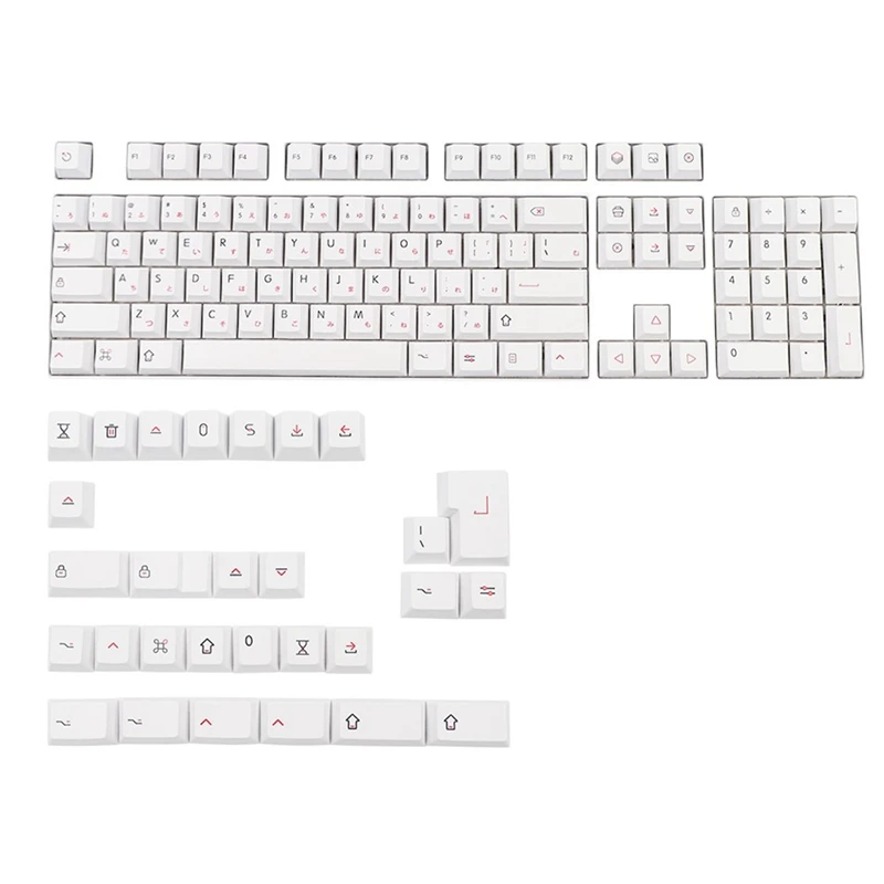 DYE-Sub Keycaps 133 Keys Cherry Profile PBT Japanese Keycap Minimalist Style Suitable for Mechanical Keyboard ISO
DYE-Sub Keycaps 133 Keys Cherry Profile PBT Japanese Keycap Minimalist Style Suitable for Mechanical Keyboard ISO