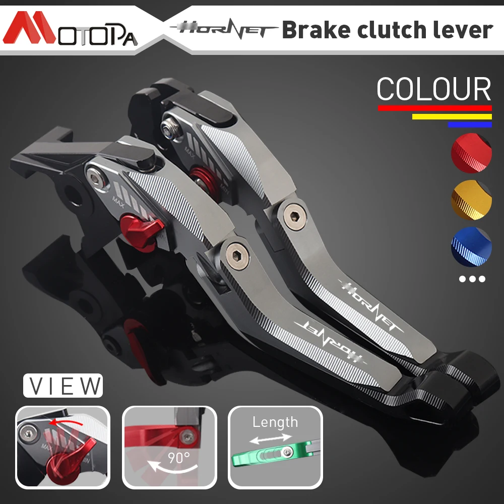 For Honda CB599 / CB600 CBR600F CB600 HORNET 2007-2013 Motorcycle Adjustable Folding Brake Clutch Levers Handlebar Hand Grips
For Honda CB599 / CB600 CBR600F CB600 HORNET 2007-2013 Motorcycle Adjustable Folding Brake Clutch Levers Handlebar Hand Grips