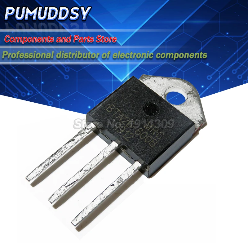 5pcs BTA26-600B BTA26600B BTA26-600 BTA26-800B BTA26800B TO-3P TO-247