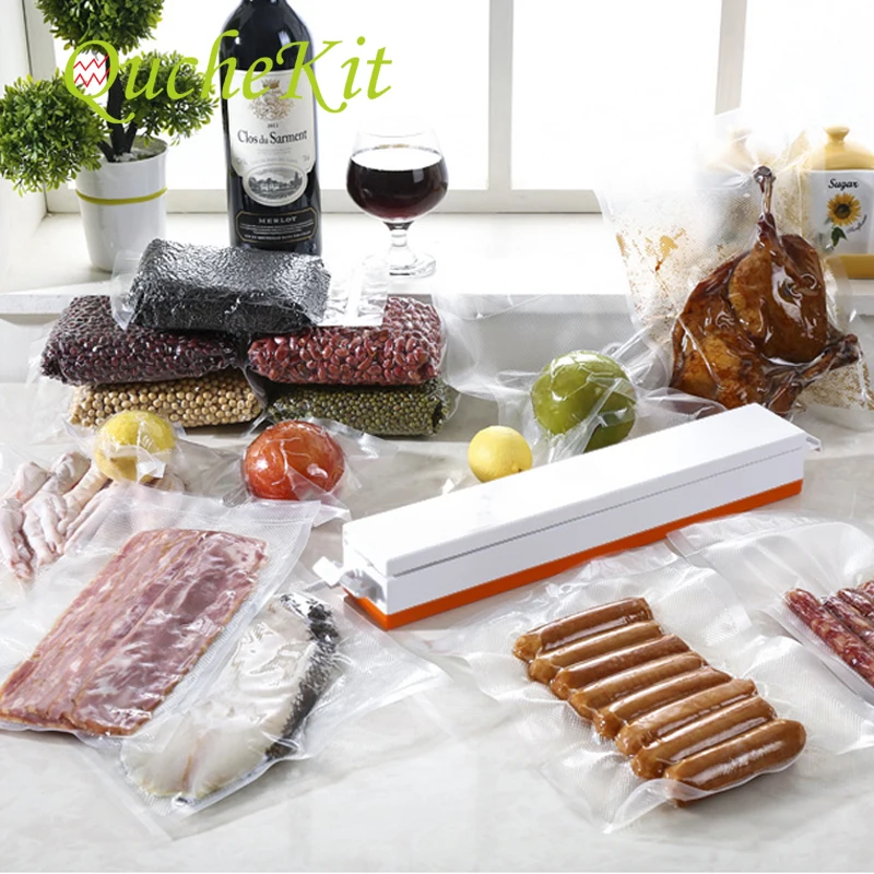 

Vacuum Food Saver Sealer Bags Rolls Storage Saver Bags Sous Vide Storage Packaging bag For Kitchen Meat Fruits Vegetables Nuts