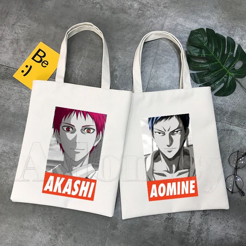 Сумка-шоппер Kuroko без корзины, саквояж на плечо для покупок, холщовая вместительная сумочка для колледжа
Сумка-шоппер Kuroko без корзины, саквояж на плечо для покупок, холщовая вместительная сумочка для колледжа