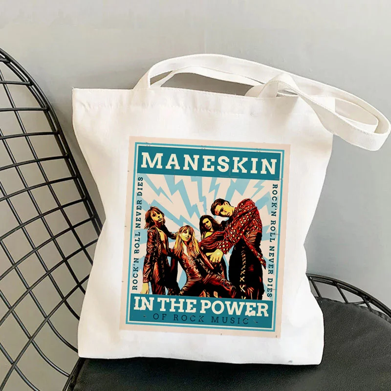 Shopper Maneskin in the power Kawaii Bag Harajuku women Shopping Bag Canvas Shopper Bag girl handbag Tote Bag Shoulder Lady Bag
Shopper Maneskin in the power Kawaii Bag Harajuku women Shopping Bag Canvas Shopper Bag girl handbag Tote Bag Shoulder Lady Bag