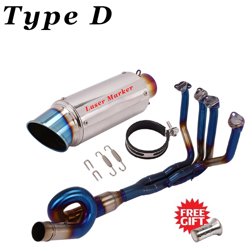 Slip On For Kawasaki Z800 Ninja800 Motorcycle Escape Exhaust Full System Modified Front Middle Link Pipe Muffler DB Killer 
Slip On For Kawasaki Z800 Ninja800 Motorcycle Escape Exhaust Full System Modified Front Middle Link Pipe Muffler DB Killer