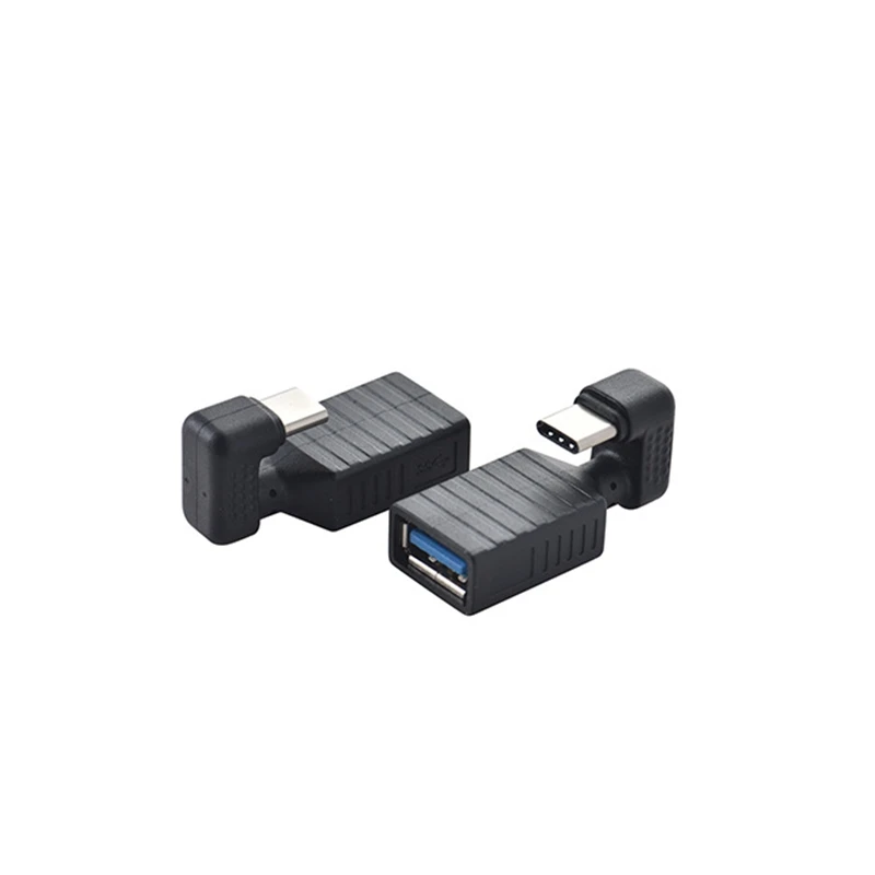 180 Degree Up & Down Angled Type-C USB-C OTG to USB 3.0 Female Extension Adapter for Cell Phone & Tablet
180 Degree Up & Down Angled Type-C USB-C OTG to USB 3.0 Female Extension Adapter for Cell Phone & Tablet