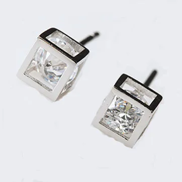 New Hot Fashion 925 Sterling Silver Crystal Rubik's cube Earrings for Women Girls Gift Fashion Statement Jewelry 
New Hot Fashion 925 Sterling Silver Crystal Rubik's cube Earrings for Women Girls Gift Fashion Statement Jewelry