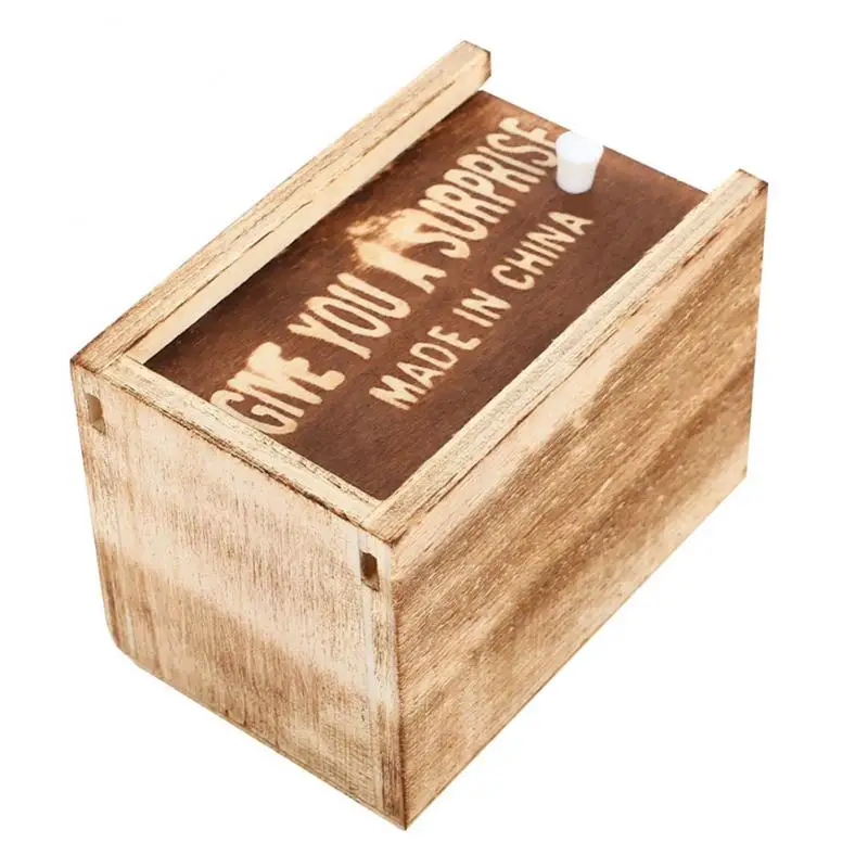 HOT Funny insect Scare Box Prank Wooden Boxes Prank Joke animal In Case Tricky Play Party Scare Spider Toys Gifts For Adult Kids
HOT Funny insect Scare Box Prank Wooden Boxes Prank Joke animal In Case Tricky Play Party Scare Spider Toys Gifts For Adult Kids