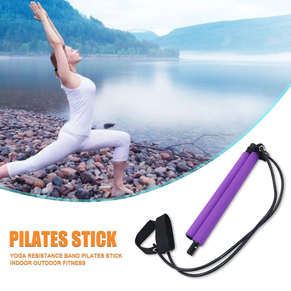 Multifunctional Pilates Stick Yoga Defending Abdominal Abdomen Female Chest Expander Arm Pull Rod Training Equipment
Multifunctional Pilates Stick Yoga Defending Abdominal Abdomen Female Chest Expander Arm Pull Rod Training Equipment