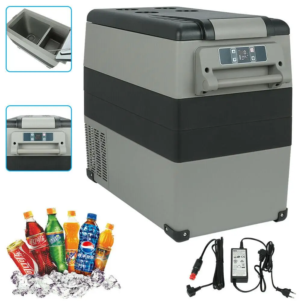 12V/24V 100-240V 55L Portable Freezer Mini Fridge Refrigerator Cooler Car Home Travel 50W ABS Compressor
12V/24V 100-240V 55L Portable Freezer Mini Fridge Refrigerator Cooler Car Home Travel 50W ABS Compressor