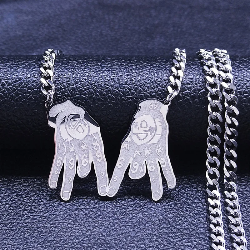 Tree Misic Band Logo Stainless Steel Chain Necklaces for Women/Men Silver Color Turkey Chain Necklaces Jewelry collares N4506S06
Tree Misic Band Logo Stainless Steel Chain Necklaces for Women/Men Silver Color Turkey Chain Necklaces Jewelry collares N4506S06