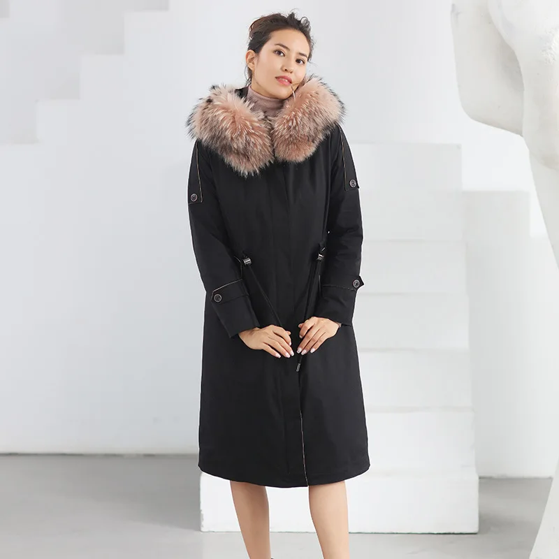 Natural Raccoon Collar Hooded Warm Belt Elegant Waterproof Windproof Parka Female Coat Long White Duck Down Jacket Women Clothes
Natural Raccoon Collar Hooded Warm Belt Elegant Waterproof Windproof Parka Female Coat Long White Duck Down Jacket Women Clothes