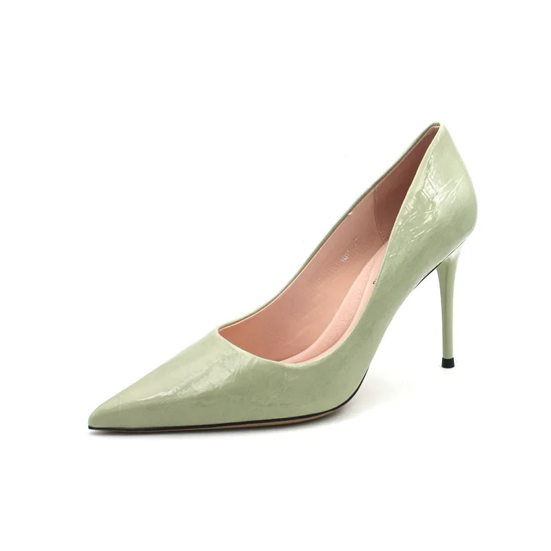 9.5cm High Heel Pumps Women Elegant Pointed High Heeled Shoes Ladies Business Work Vogue Shoes Wedding Shoes Pu Leather Stiletto
9.5cm High Heel Pumps Women Elegant Pointed High Heeled Shoes Ladies Business Work Vogue Shoes Wedding Shoes Pu Leather Stiletto