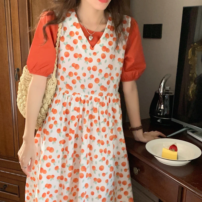 2021 Sweet Summer Loose Chic Elegant Blouses+ New Hot A-Line Printing Femme Slip Chic Two Piece Dresses Suits Sets 
2021 Sweet Summer Loose Chic Elegant Blouses+ New Hot A-Line Printing Femme Slip Chic Two Piece Dresses Suits Sets
