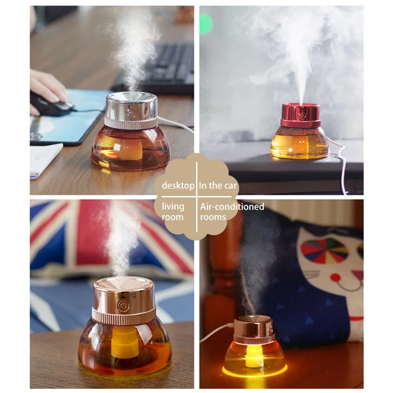Portable Humidifier USB with Night Light Mini Retro Ins Nordic Style Humidifier Professional for Home
Portable Humidifier USB with Night Light Mini Retro Ins Nordic Style Humidifier Professional for Home