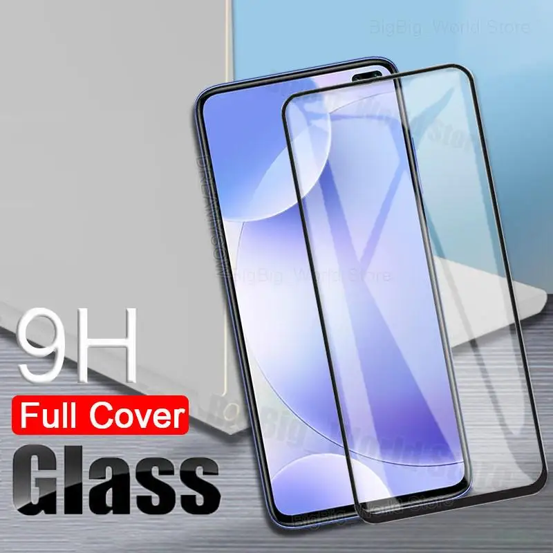 Закаленное стекло с полным покрытием для Xiaomi Redmi K30 Note 8 8T K20 Pro Защита экрана 7 6 5 8A 7A
