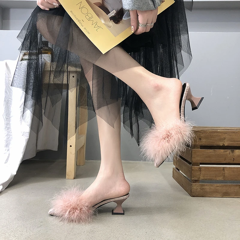 2021 new women's set toe-shaped non-slip high heels fashion rubber bottom elastic cloth summer shallow fur shoes
2021 new women's set toe-shaped non-slip high heels fashion rubber bottom elastic cloth summer shallow fur shoes