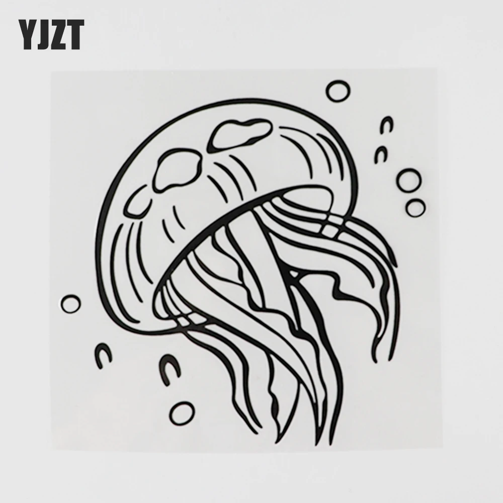 YJZT 14.4CM×14.3CM Marine Personality Vinyl Peach Blossom Lantern Jellyfish Tentacle Car Stickers Decal 13D-1197 
YJZT 14.4CM×14.3CM Marine Personality Vinyl Peach Blossom Lantern Jellyfish Tentacle Car Stickers Decal 13D-1197