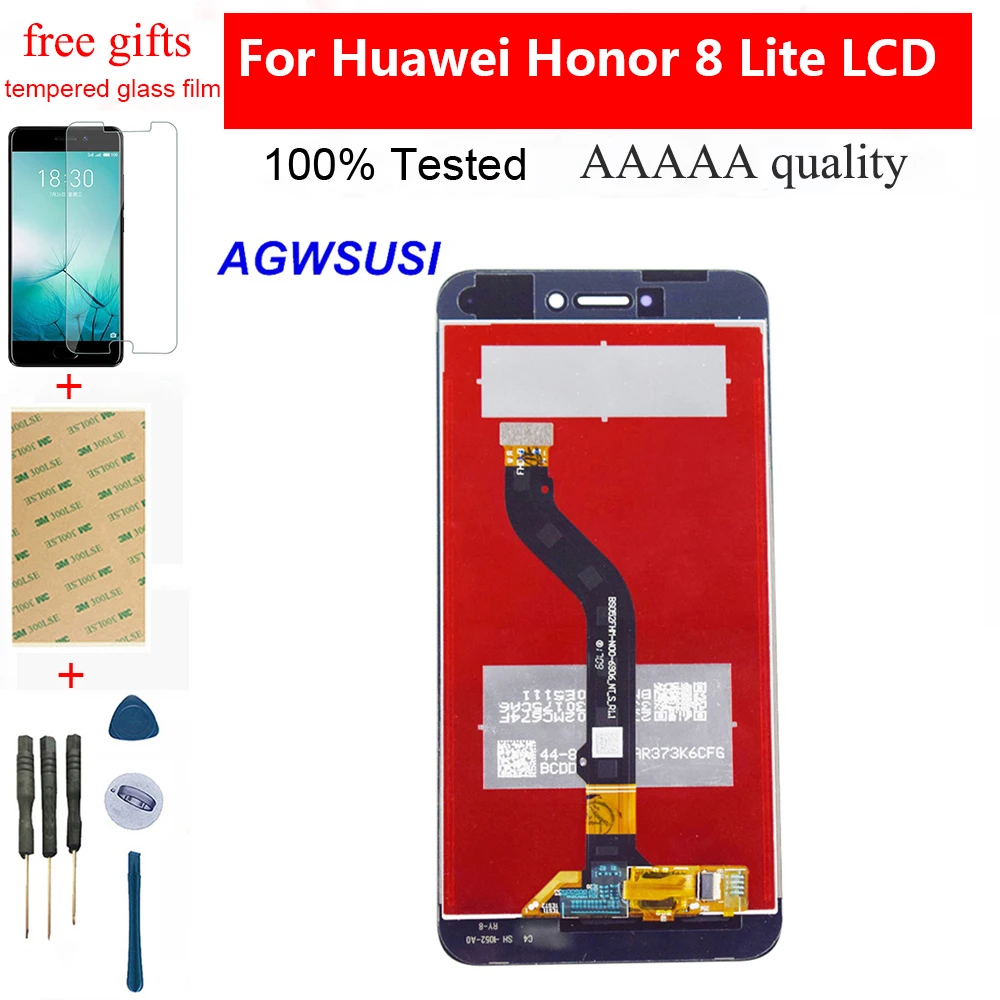 Для Huawei Honor 8 lite ЖК экран для honor PRA TL10 AL00 сенсорный сенсор + дисплей в сборе|Экраны