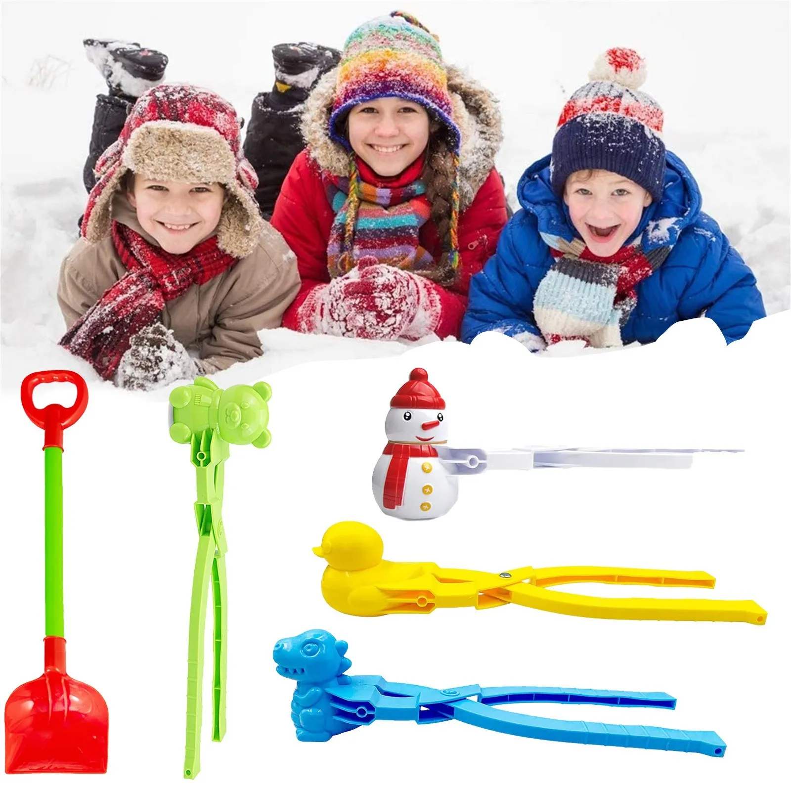 1Set Snow Snowball Maker Clip Maker Plastic Snow Sand Ball Duck Shaped Snow Sand Mold Tool Kids Winter Outdoor Fun Snow Toys Kit
1Set Snow Snowball Maker Clip Maker Plastic Snow Sand Ball Duck Shaped Snow Sand Mold Tool Kids Winter Outdoor Fun Snow Toys Kit