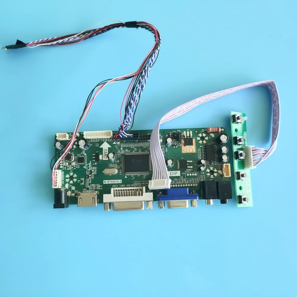 HDMI DVI LED LCD M.NT68676 VGA LVDS audio Controller board display for 40pin LP133WH2(TL)(N1) 1366X768 monitor kit card diy
HDMI DVI LED LCD M.NT68676 VGA LVDS audio Controller board display for 40pin LP133WH2(TL)(N1) 1366X768 monitor kit card diy