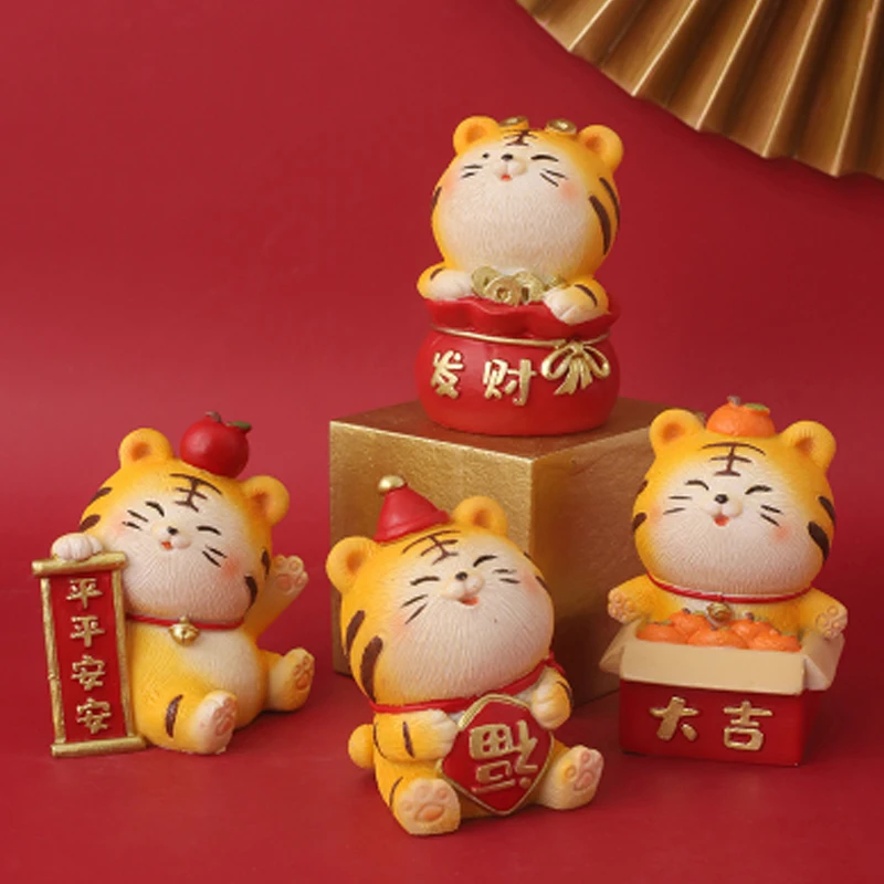 2022 Happy New Year Tiger Decoration Creative Home Decorations Small Living Room Office Desktop Chinese Tide Decor Zodiac Gift
2022 Happy New Year Tiger Decoration Creative Home Decorations Small Living Room Office Desktop Chinese Tide Decor Zodiac Gift