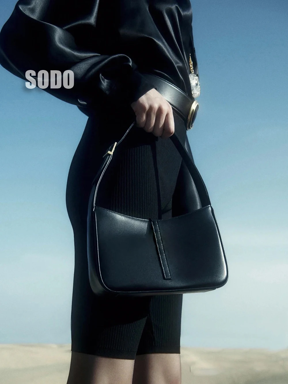 

2021 New Luxury Brand Bag Women's Bag Versatile One Shoulder Diagonal Handbag Hobo Underarm Bag Crocodile Embossed Leather
