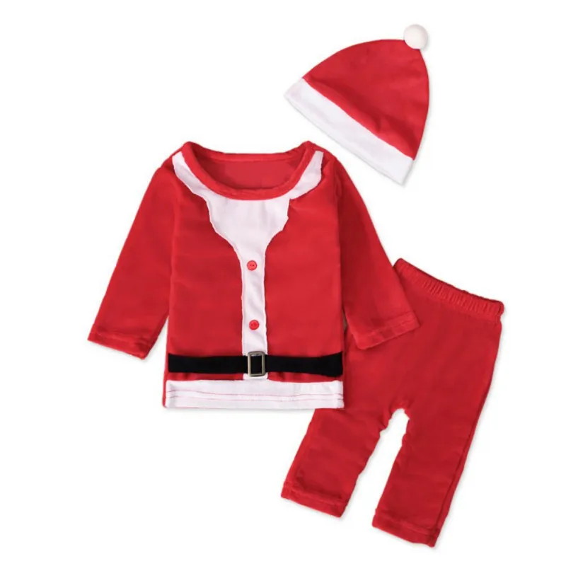 TBaby Clothes Boy Girl Cute Christmas Costumes Long Sleeve Cotton T-shirt Tops Trousers Hats Infant Warm Set
TBaby Clothes Boy Girl Cute Christmas Costumes Long Sleeve Cotton T-shirt Tops Trousers Hats Infant Warm Set