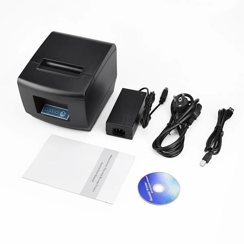 POS Printer High Quality 300mm/s 80mm Thermal Receipt Barcode Printer Kitchen Restaurant Automatic Cutter with USB / Lan Port
POS Printer High Quality 300mm/s 80mm Thermal Receipt Barcode Printer Kitchen Restaurant Automatic Cutter with USB / Lan Port