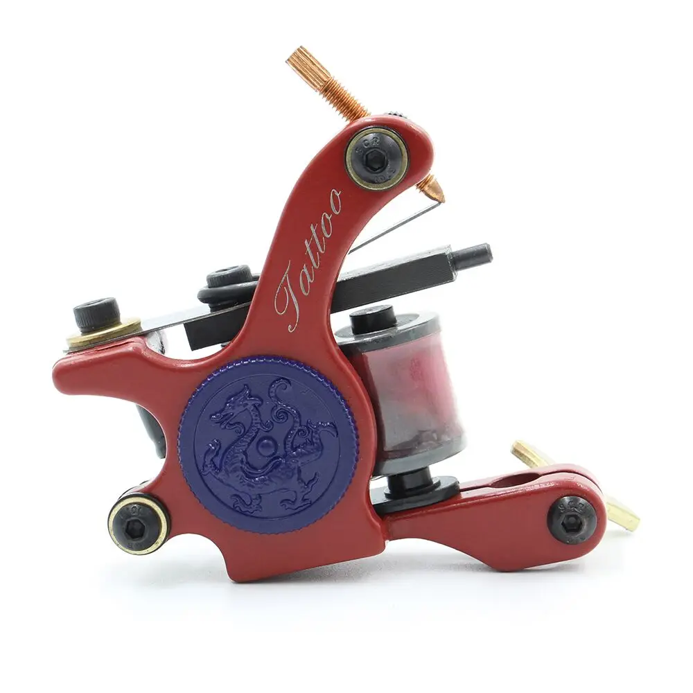 Coil Tattoo Machine Wire Cutting 10 Wraps Liner & Shader Gun Permanent Makeup Professional Coil Tattoo Gun for Tattoo Supplies
Coil Tattoo Machine Wire Cutting 10 Wraps Liner & Shader Gun Permanent Makeup Professional Coil Tattoo Gun for Tattoo Supplies