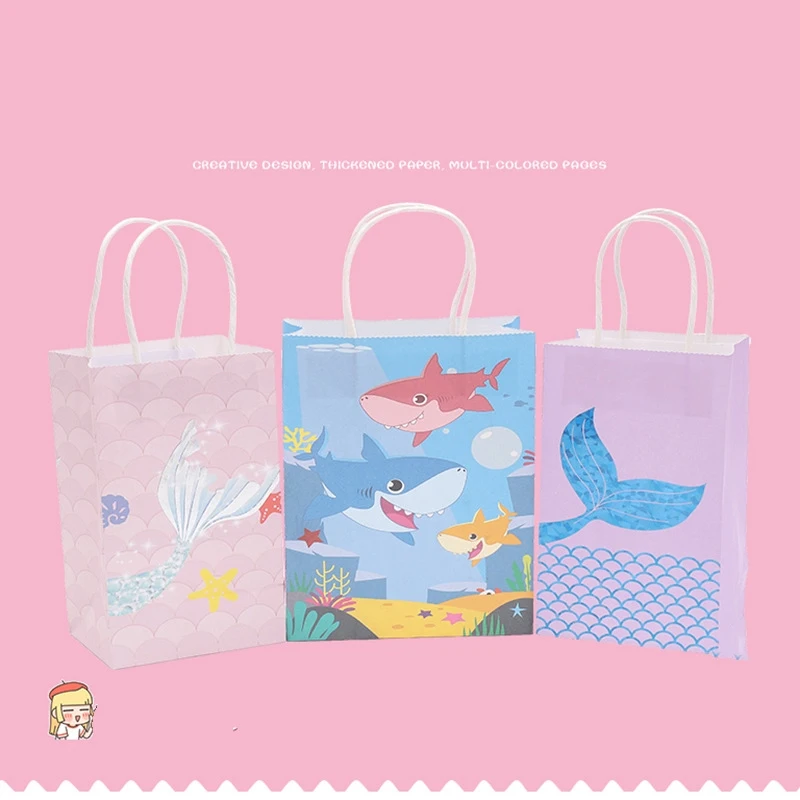 12pcs Mermaid Tail Paper Bags Gift Bag Wedding Baby Shower Candy Bag Mermaid Birthday Party Decor Favors Supplies
12pcs Mermaid Tail Paper Bags Gift Bag Wedding Baby Shower Candy Bag Mermaid Birthday Party Decor Favors Supplies
