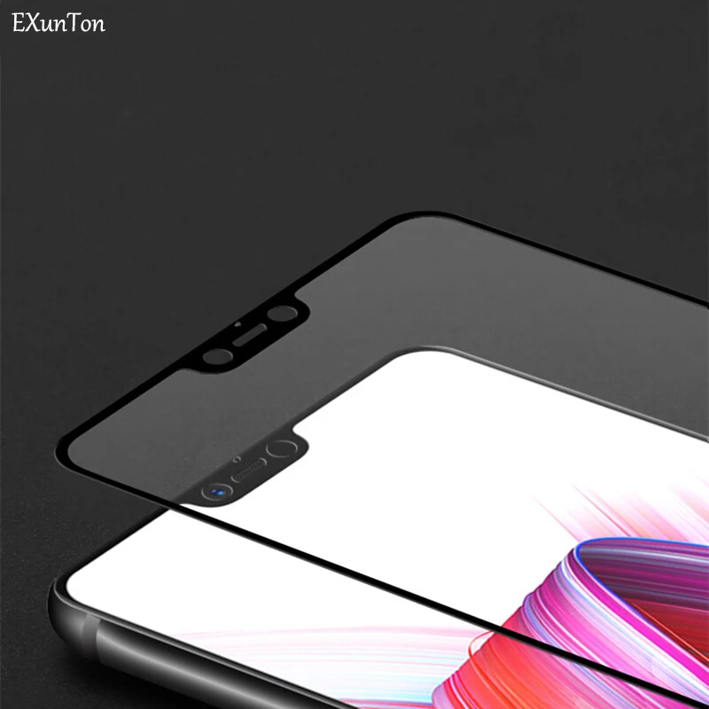 Закаленное матовое стекло EXUNTON с защитой от отпечатков пальцев для VIVO V9 Pro Youth