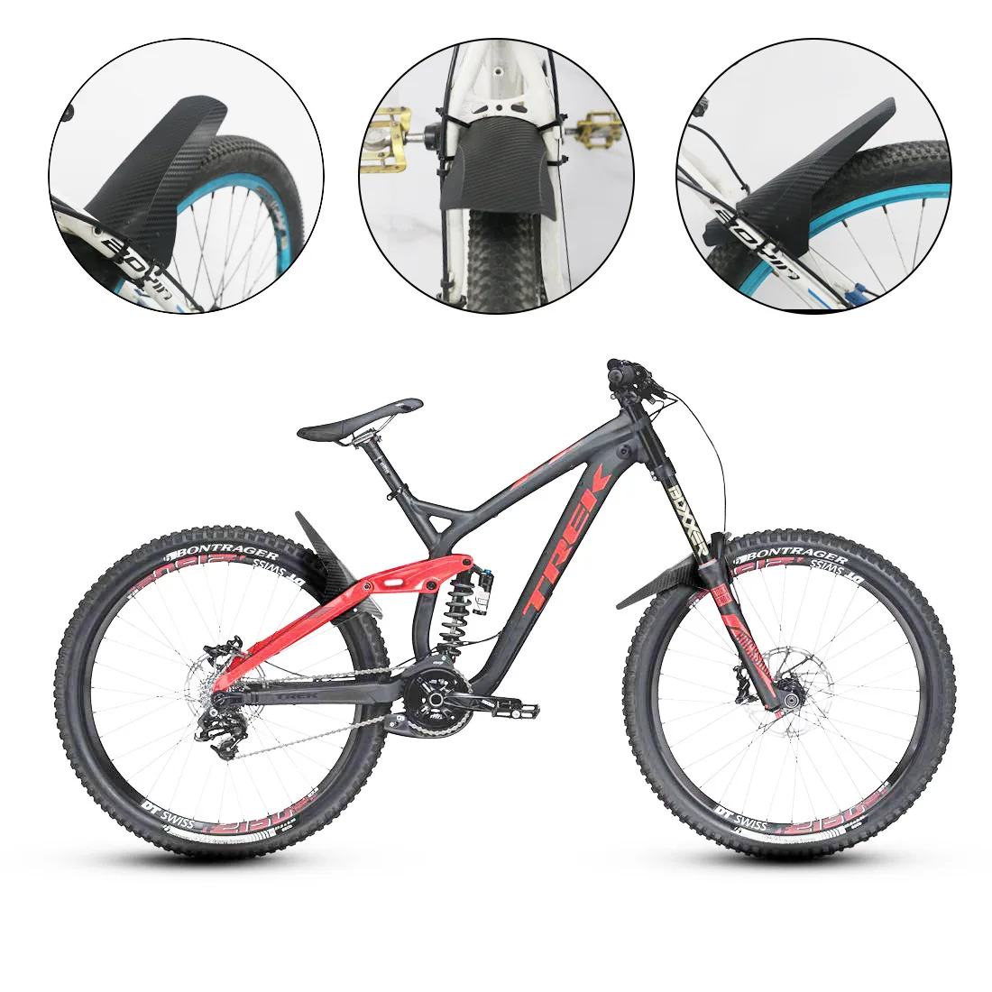 2PCS Reflective Bicycle Fenders Front/Rear Tire Wheel Fenders Carbon Fiber Mudguard MTB Bike Road Cycling Fix Gear Accessorie
2PCS Reflective Bicycle Fenders Front/Rear Tire Wheel Fenders Carbon Fiber Mudguard MTB Bike Road Cycling Fix Gear Accessorie