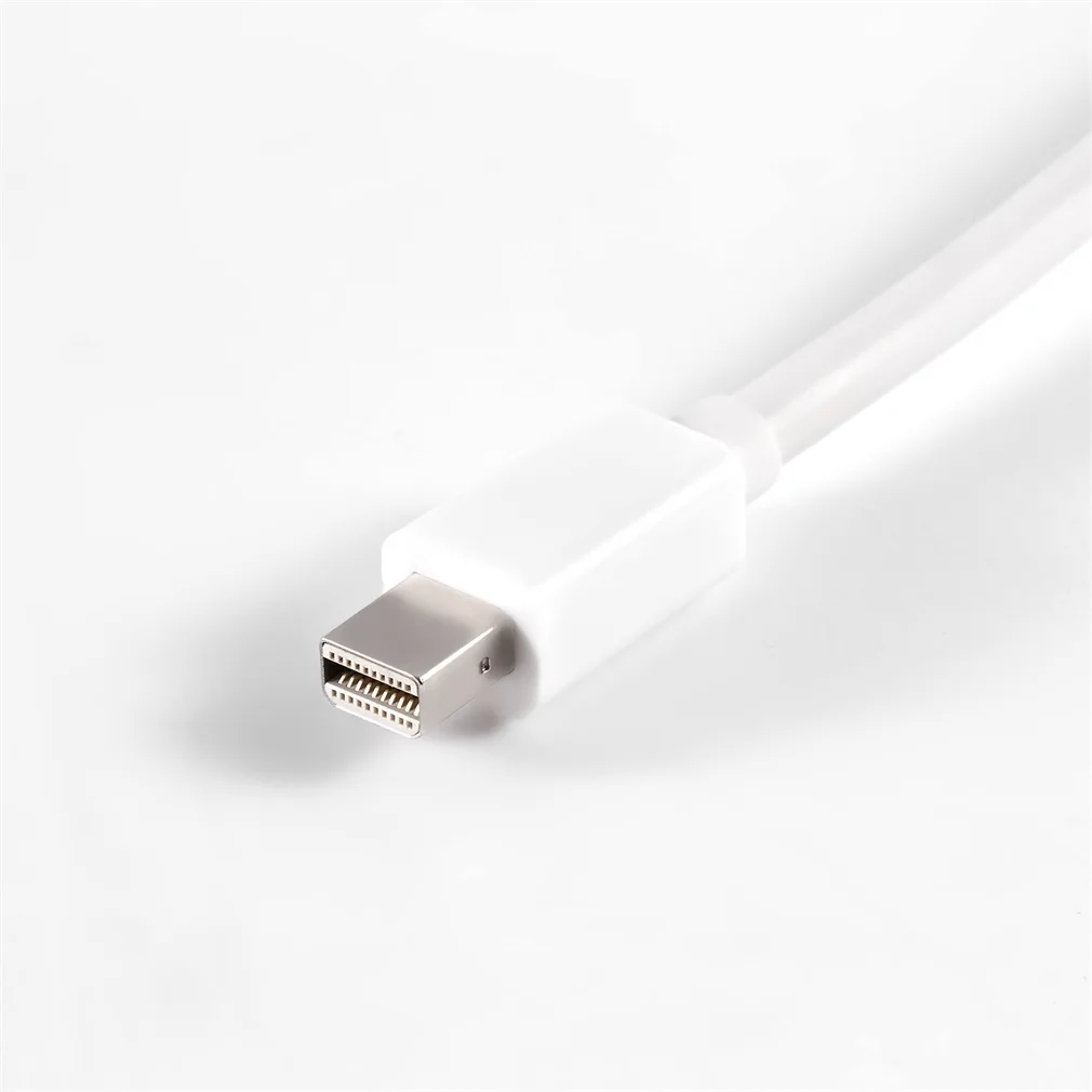 LESHP White 1080P 3-in-1 Mini DP DisplayPort Male to DVI/VGA/HDMI Female Adapter Converter Cable Matters
LESHP White 1080P 3-in-1 Mini DP DisplayPort Male to DVI/VGA/HDMI Female Adapter Converter Cable Matters