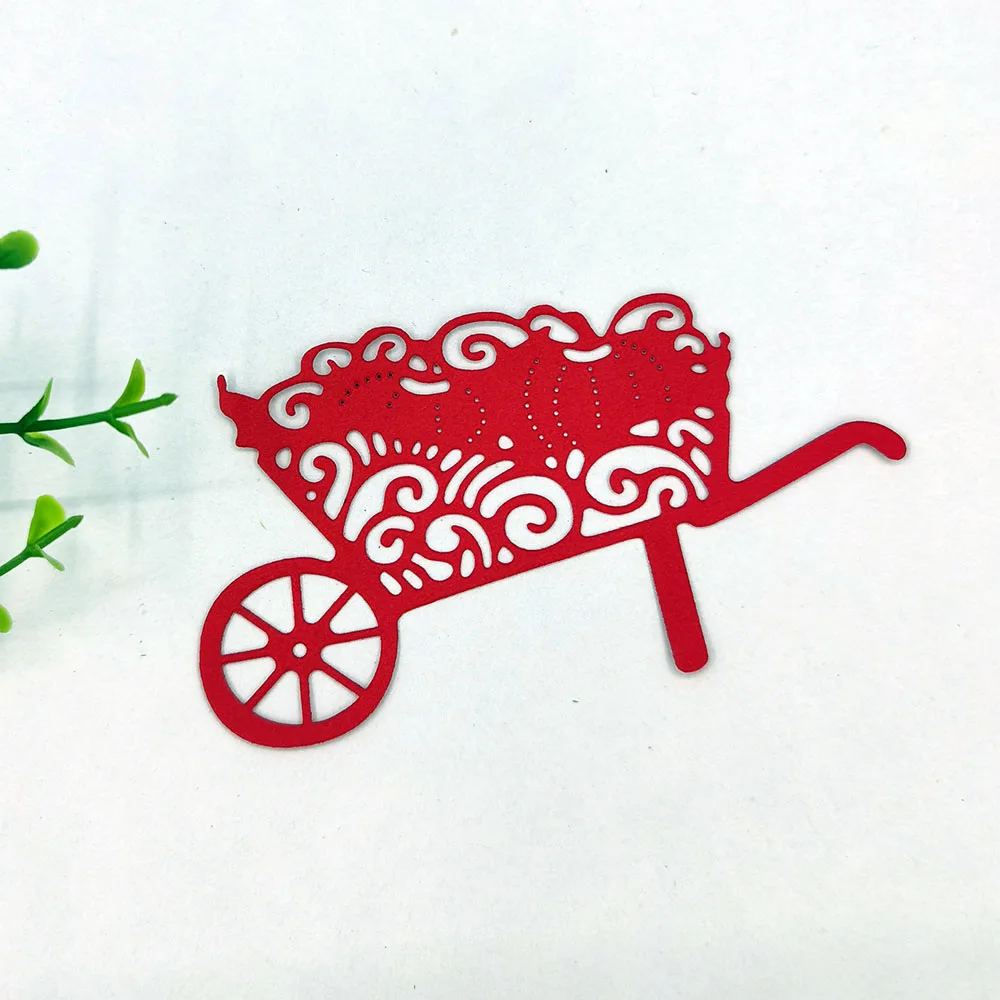 Wheelbarrow Metal Cutting Die For Scrapbooking Album Cardmaking Decorative Embossing Making Greeting Card Photo Paper Craft Gift
Wheelbarrow Metal Cutting Die For Scrapbooking Album Cardmaking Decorative Embossing Making Greeting Card Photo Paper Craft Gift