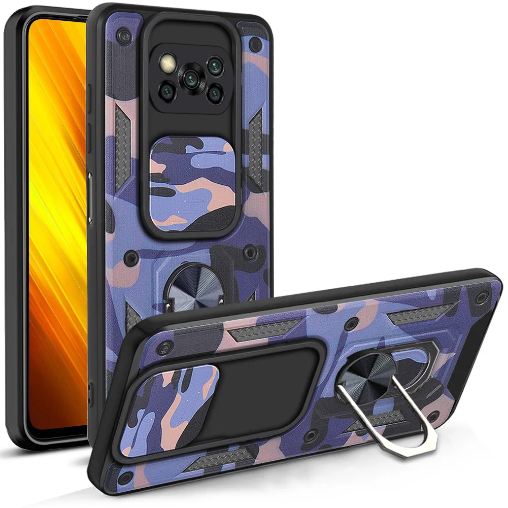 Camouflage Armor Funda Poco X3 Pro Case Shockproof Cover Xiaomi Poco X3 NFC X 3 X3NFC X3Pro Camera Protection Ring Stand Cases
Camouflage Armor Funda Poco X3 Pro Case Shockproof Cover Xiaomi Poco X3 NFC X 3 X3NFC X3Pro Camera Protection Ring Stand Cases
