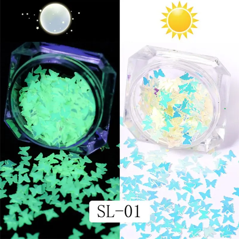 6 Bottle Luminous Sequins Glow In the Dark Glitters Resin Jewelry Findings Craft 53CA
6 Bottle Luminous Sequins Glow In the Dark Glitters Resin Jewelry Findings Craft 53CA