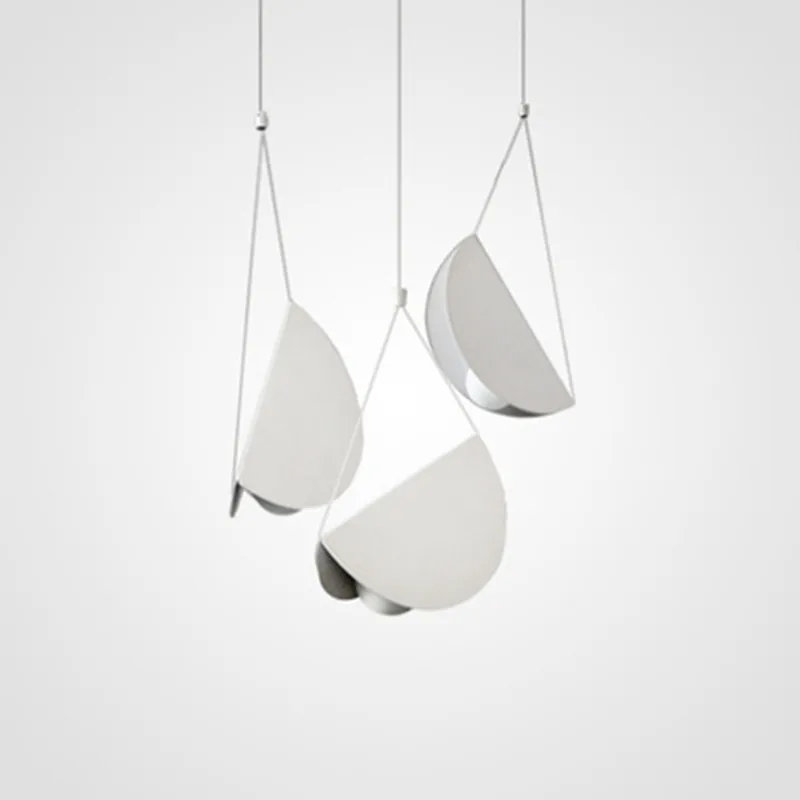 Металлический подвесной светильник в виде оригами металлический железный для