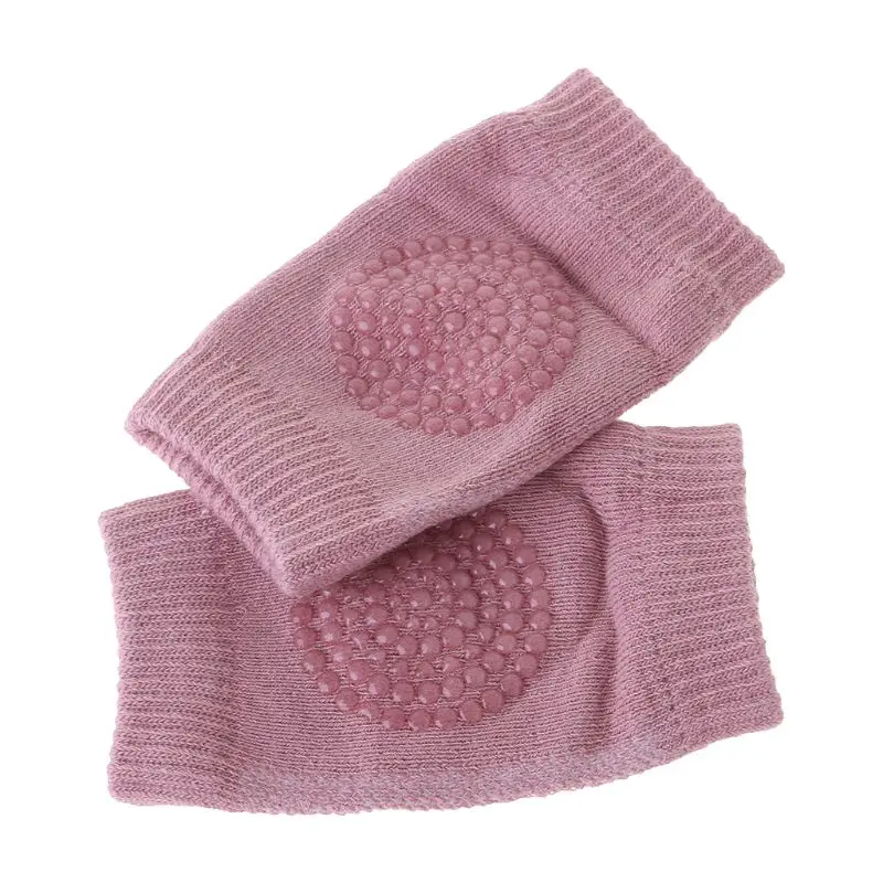 1 Pair Baby Knee Protector Pads Non Slip Safety Crawl Training Kid Elbow Cushion