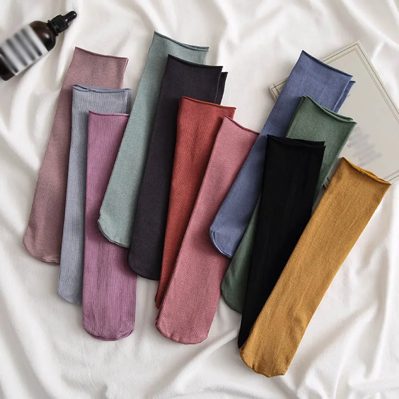Comfort Elastic Color Women Brief Socks Motion Socks Long Socks Breathable Cotton Fashion New Deodorant
Comfort Elastic Color Women Brief Socks Motion Socks Long Socks Breathable Cotton Fashion New Deodorant