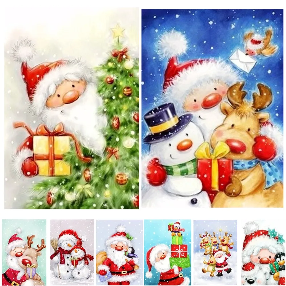 Christmas 5D Painting Xmas Snowman Embroidery Diamond Cross Stitch Kit DIY Art Craft Home Decoration 2022 New Year Navidad
Christmas 5D Painting Xmas Snowman Embroidery Diamond Cross Stitch Kit DIY Art Craft Home Decoration 2022 New Year Navidad