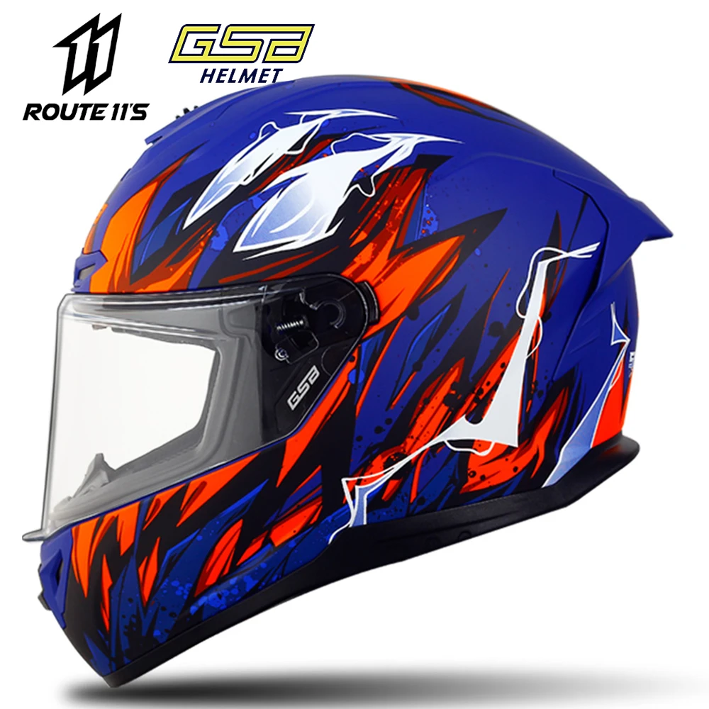 Мотоциклетный шлем GSB Casco, гоночный шлем для мотокросса, Сертификация ECE
Мотоциклетный шлем GSB Casco, гоночный шлем для мотокросса, Сертификация ECE