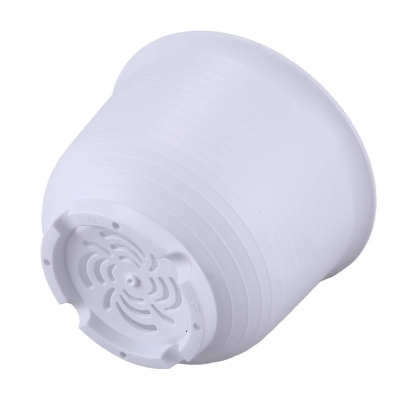 18.4cm Plastic Planter Pots with Saucer, Seeding Nursery Planter Pot with Drainage Hole for Flowers Herbs Indoor 10Pcs
18.4cm Plastic Planter Pots with Saucer, Seeding Nursery Planter Pot with Drainage Hole for Flowers Herbs Indoor 10Pcs