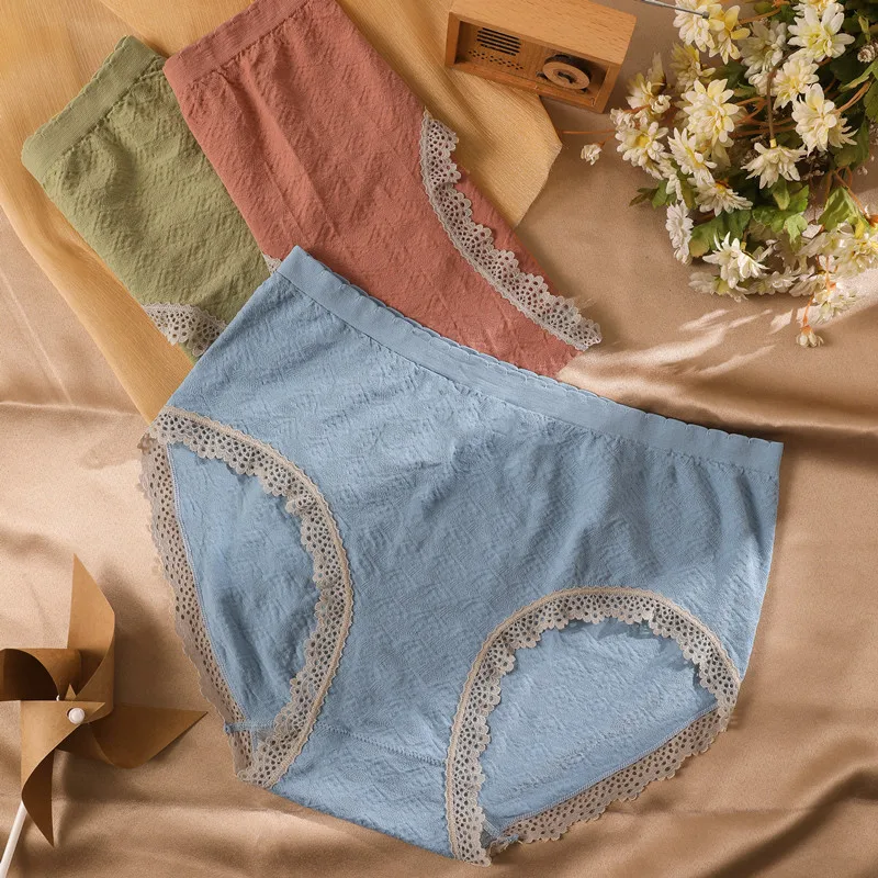New Women Lace Panties Elastic Seamless Ladies Underpants Sexy Middle Waist Female Breathable Underwear
New Women Lace Panties Elastic Seamless Ladies Underpants Sexy Middle Waist Female Breathable Underwear