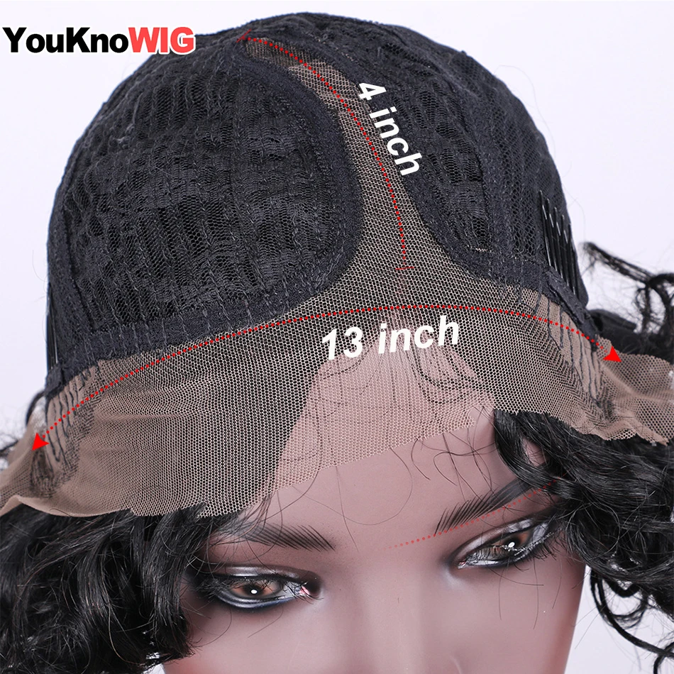 Brazilian T Lace Wig Short Water Wave Bob Wisgs 13x4 x1 Lace Front Human Hair Wigs For Women Remy Side Part Preplucked Lace Wig
Brazilian T Lace Wig Short Water Wave Bob Wisgs 13x4 x1 Lace Front Human Hair Wigs For Women Remy Side Part Preplucked Lace Wig