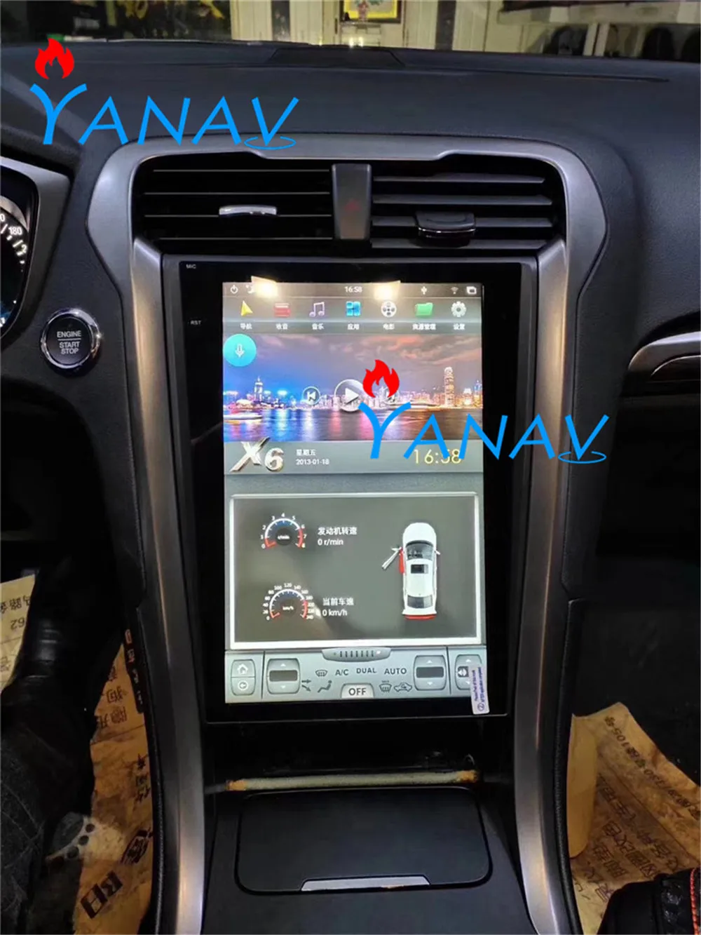 Автомобильный GPS-навигатор в стиле Tesla, Android, вертикальный экран, для-Ford-Mondeo 2013-2019, Bluetooth, радио, стерео, Wi-Fi/4G, встроенная карта
Автомобильный GPS-навигатор в стиле Tesla, Android, вертикальный экран, для-Ford-Mondeo 2013-2019, Bluetooth, радио, стерео, Wi-Fi/4G, встроенная карта