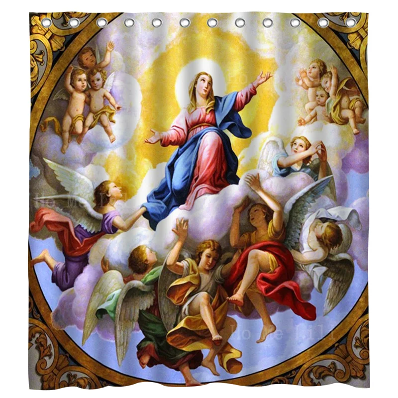 The Assumption Of Mary Fatima Blessed Virgin Mother Coronation Shower Curtain Our Lady Queen Of Angels Seville Cathedral
The Assumption Of Mary Fatima Blessed Virgin Mother Coronation Shower Curtain Our Lady Queen Of Angels Seville Cathedral