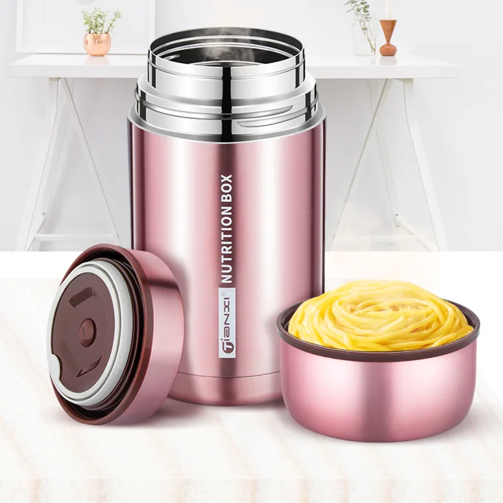 Vacuum Portable Lunch Box Sealed Keep Warm Eco Friendly High Capacity Lunch Box Soup Mug Bolsa Almuerzo Food Container DG50LB
Vacuum Portable Lunch Box Sealed Keep Warm Eco Friendly High Capacity Lunch Box Soup Mug Bolsa Almuerzo Food Container DG50LB