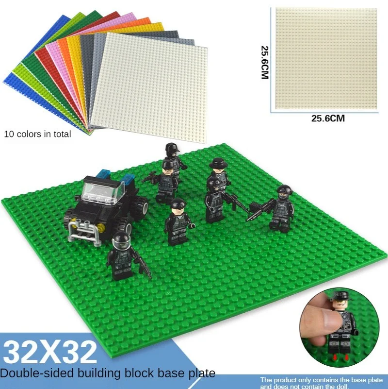 ABS Plastic 32x32 ECO Small Bricks Base Double Sided Plate Building Blocks Floor Toys DIY Compatible Green Board Parts for Kids
ABS Plastic 32x32 ECO Small Bricks Base Double Sided Plate Building Blocks Floor Toys DIY Compatible Green Board Parts for Kids