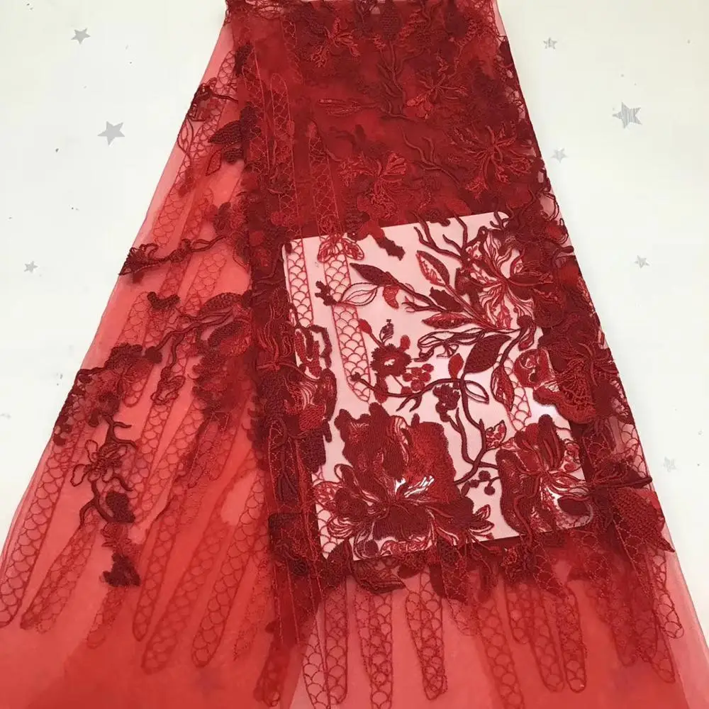 High Quality African lace fabric Nigerian Mesh Lace Fabric French Tulle Lace Fabric For Wedding Dresses ML8529
High Quality African lace fabric Nigerian Mesh Lace Fabric French Tulle Lace Fabric For Wedding Dresses ML8529
